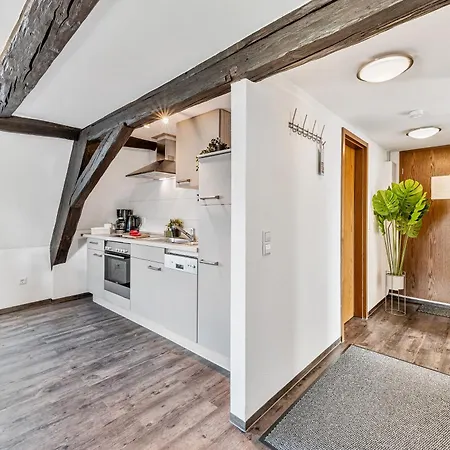 Апартаменты Charmante Hotelwohnung Nahe Pforzheim, Ruhige Lage