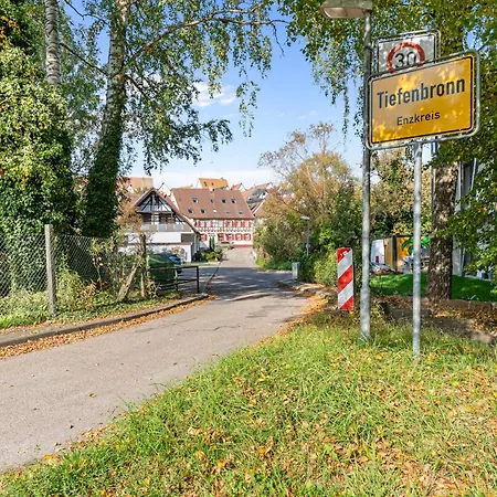 Charmante Hotelwohnung Nahe Pforzheim, Ruhige Lage Апартаменты Tiefenbronn